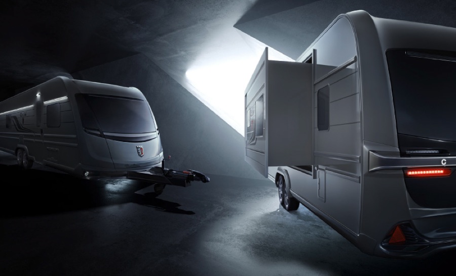 Tabbert Cellini Slide Out Wohnwagen